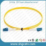 High Quality Single Mode Duplex LC/Upc Fiber Optical Patch Cord