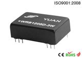 5-48VDC Wide Voltage Range Input, Regulated Single Output DC/DC Converter Wrb2415D-2W