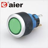 22mm Illuminated Waterproof Plastic Power Pushbutton Switch