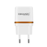 3.1A Double USB Phone Adapter Charger with Type-C USB Cable