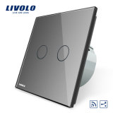 Livolo Wall Sensor Two Gang Two Way Remote Switch Vl-C702sr-15