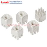 Press-Fit High Current Terminal Blocks with Internal Thread