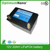 12V 20ah Deep Cycle Lithium Battery for Backup Power