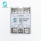 General SSR-75va Output 24-380VAC 75A SSR Solid State Voltage Regulator Relay