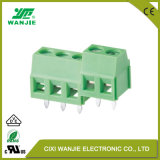 China Factory PCB Screw Terminal Block Male Female Electrical Connector Wjek350/381, Pitch 3.5/3.81mm