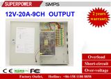 12V 20A 9CH Output CCTV Camera Switching Power Supply