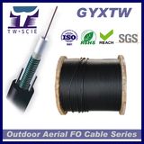 Outdoor 4 Core Central Tube Aerial Fiber Optic Cable GYXTW