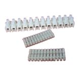 6A 6mm2 Terminal Block Plastic Terminal Blocks H/ U/ V Type PA PP PE