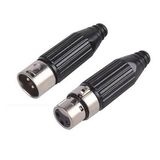 3 Pin XLR Male Female Connector with Switchcraft Design (9.3267)