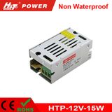 12V 1.25A 15W LED Transformer AC/DC Switching Power Supply Htp