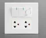 Thailand Male Female Duplex 3pin Outlet Electrical Socket 16A