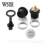 Wnre Waterproof DC Power Jack 3 Pin DC-021 5.5 2.1 mm DC Jack