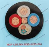 Portable Cord Type G and Type G-Gc Flexible 2000 Volt Power Cable Type G-Gc 8/3 UL Msha