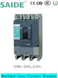 630W 3p Moulded Case Circuit Breaker MCCB