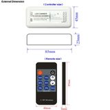 Plastic Shell RF 11 Keys Controller