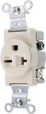 NEMA 6-20r Straight Blade UL Listing Single Socket