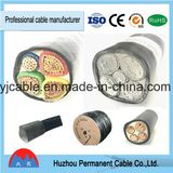 VV22/Vlv22 Cooper (aluminium) Steel Strip Armoring PVC Insulating PVC Jacketing Power Cable
