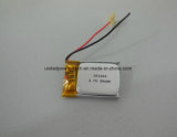 Polymer Lithium Battery 351624 3.7V 90mAh Compliance with Ce, RoHS, SGS, UL
