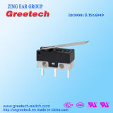 0.1A 48VDC Subminiature Micro Switch Used in Telephone and Electric Stapler