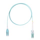 LC-LC Om3 Uniboot Duplex Fiber Optic Cable