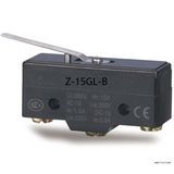 15A General Purpose Steel Left Lever Zippy Micro Switch Omron Micro Switch Z-15gl-B