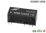 1W High Power Density, Regulated Dual Output DC/DC Converter Wre1515s-1W
