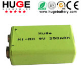 9V 250mAh Ni-MH Rechargeable Battery (9V)
