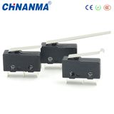 10A 250VAC T85 Long Hinge Lever 3 Pin Miniature Microswitch