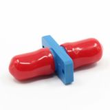 St Singlemode Simplex Plastic Fiber Optic Adapter