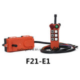 F21-E1 2 Transmitter 1 Receiver Single Speed Push Button Industrial Radio Remote Controls for Hoist