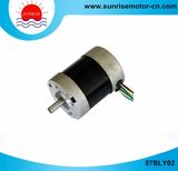 57bly02 24VDC 1.9A 34W 0.11n. M Round Brushless DC Motor