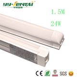 Hot Seller 1500mmt8 Integrated Bracket Lamp Tube Project Quality 24W. LED Fluorescent Tube