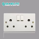 Double 15A Round Socket South Africa Socket