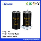 Screw Terminal Aluminum Electrolytic Capacitor 8200UF 400V