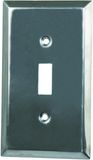 1-Gang Toggle Device Stainless Steel Wallplate