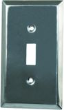 1-Gang Toggle Device Stainless Steel Wallplate