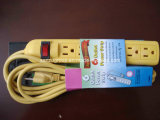 OEM Color South American 6 Way Surge Protector Power Strip