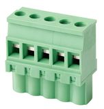 7.62mm Pitch Pluggable Terminal Block with Screw