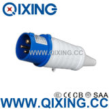 Cee/IEC 16A 3p Blue Power Plug / PVC Tail Type