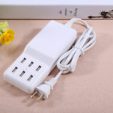 12A Desktop 6 Port Multi USB Charger with 1.5m Cable