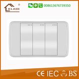 New Design 3 Gang Safety Switch Electric Wall Switch