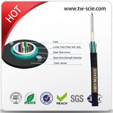 Telecom Cable Multi Core Fiber Optical Cable GYXTW