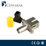 Sc to St Metal Hybrid Fiber Optic Adapter Coupler