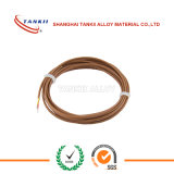 J type 20AWG thermocouple cable with braided fiberglass