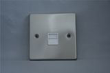 T438 Fb 1gang Telephone Socket, Secondary