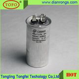 Cbb65 Generator Capacitor Aluminum Round Can 450VAC