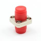FC/PC Square Type Two-Piece Metal Fiber Optic Adapter