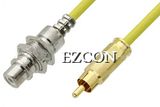 RCA Male to RCA Female Bulkhead Cable
