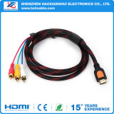 High Quality HDMI Converter Male to 3 RCA Female Video Audio AV Cable