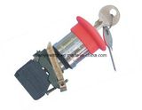 Turn Release Key Metal Pushbutton Switch